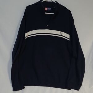CHAPS Zippered Sweater
